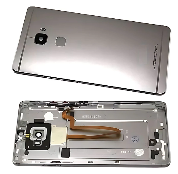 Genuine Huawei Mate S - Replacement Battery Cover , Rear Housing With Components - Grey - Original