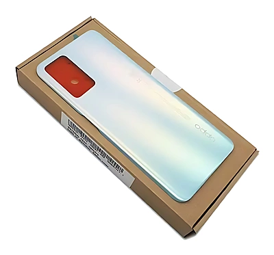 Genuine Oppo A76 - Replacement Battery Cover , Rear Panel - 3052370 - Blue - Authorised