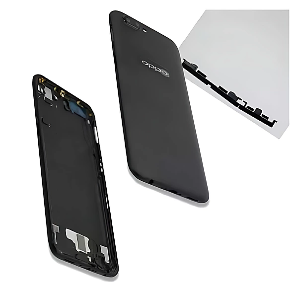 For Oppo R11s - Replacement Battery Cover , Rear Panel - Black