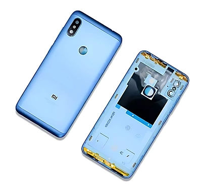 Genuine Xiaomi Redmi Note 6 Pro - Replacement Battery Cover , Rear Panel - Blue - Original