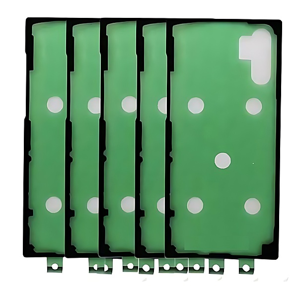 For Samsung Galaxy Note 10 Plus - Replacement Battery Cover , Rear Panel Bonding Adhesive - Bulk Pack ( x5 )