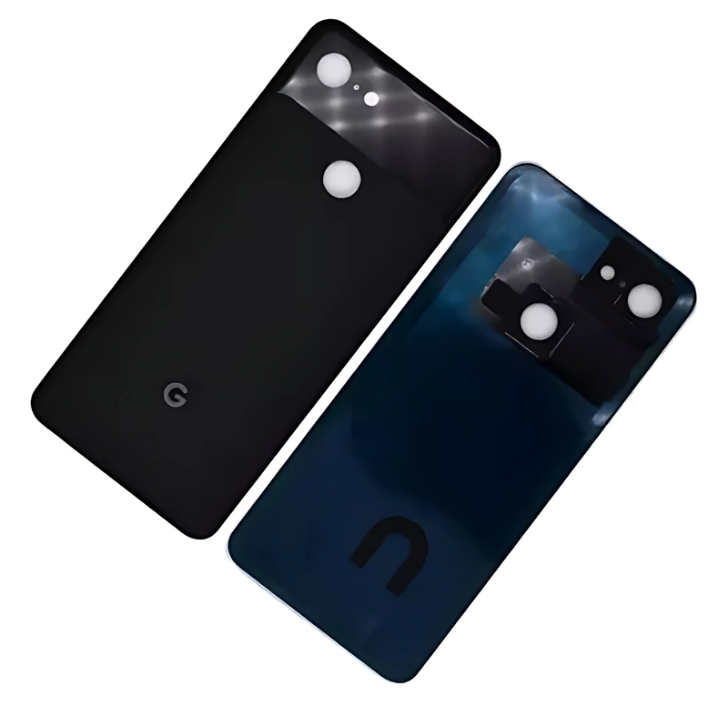 Genuine Google Pixel 3 - Replacement Battery Cover , Rear Panel With Adhesive - Black