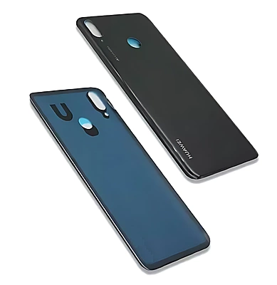 Genuine Huawei Y9 2019 - Replacement Battery Cover , Rear Panel With Adhesive - Black - Original