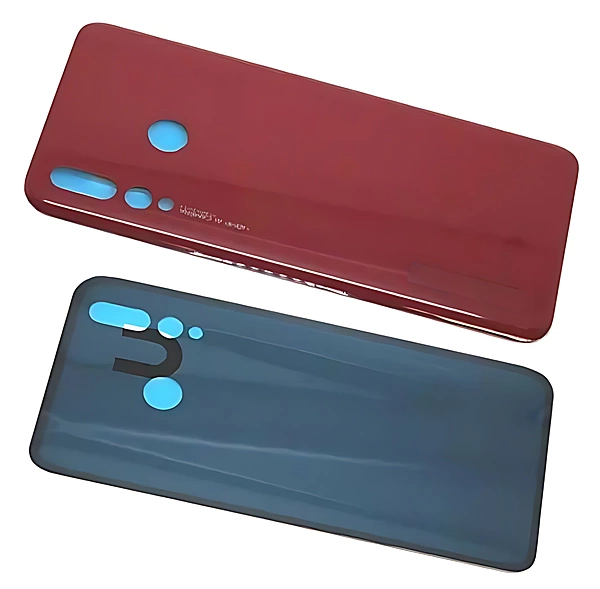 Genuine Huawei Nova 4 - Replacement Battery Cover , Rear Panel With Adhesive - Red - Original