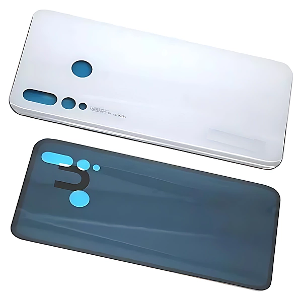 Genuine Huawei Nova 4 - Replacement Battery Cover , Rear Panel With Adhesive - White - Original