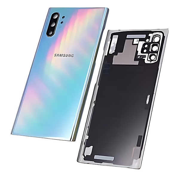 For Samsung Galaxy Note 10 Plus , N975 - Replacement Battery Cover , Rear Panel With Camera Lens - Aura Glow - (Grade B)
