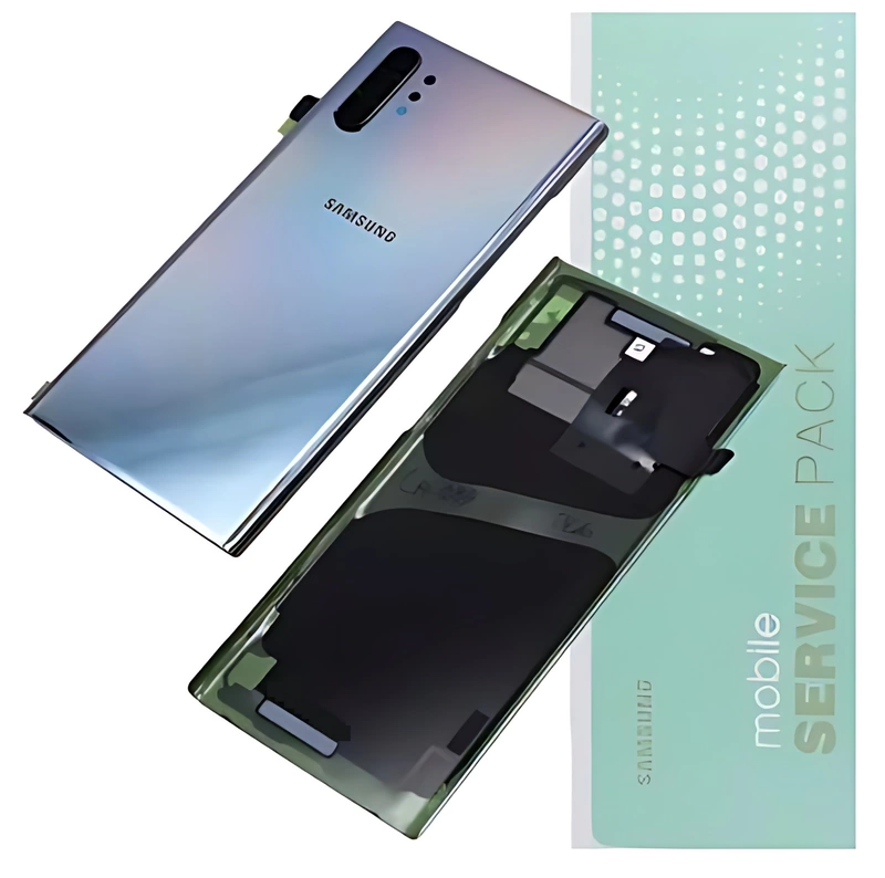 For Samsung Note 10 Plus , N975 , N976 - Replacement Battery Cover , Rear Panel With Camera Lens - Aura Glow - Service Pack - GH82 - 20588C