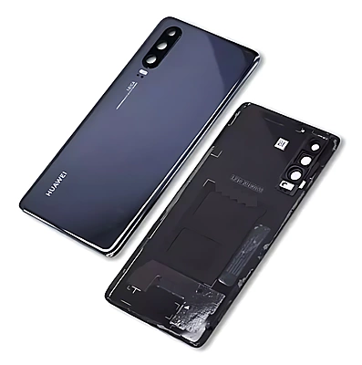For Huawei P30 - Replacement Battery Cover , Rear Panel With Camera Lens - Black - (Grade B)