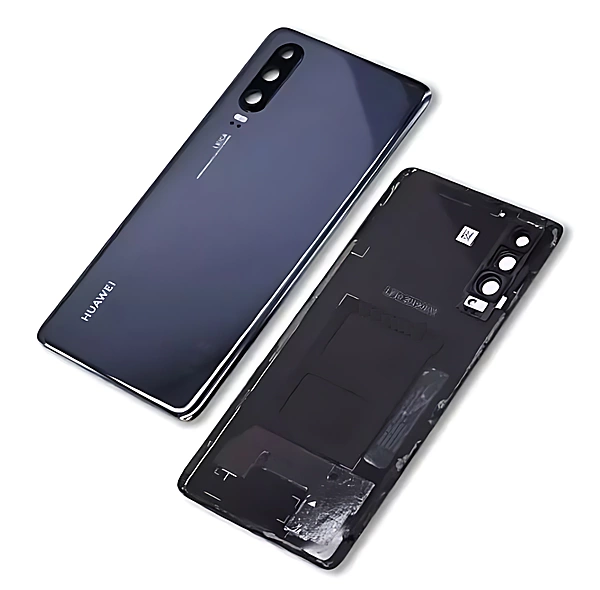 For Huawei P30 - Replacement Battery Cover , Rear Panel With Camera Lens - Black - (Grade C)