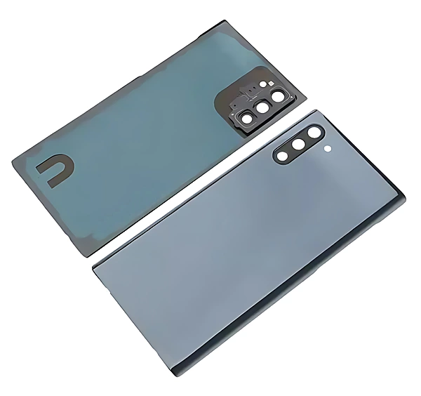 For Samsung Galaxy Note 10 , N970 - Replacement Battery Cover , Rear Panel With Camera Lens - Black