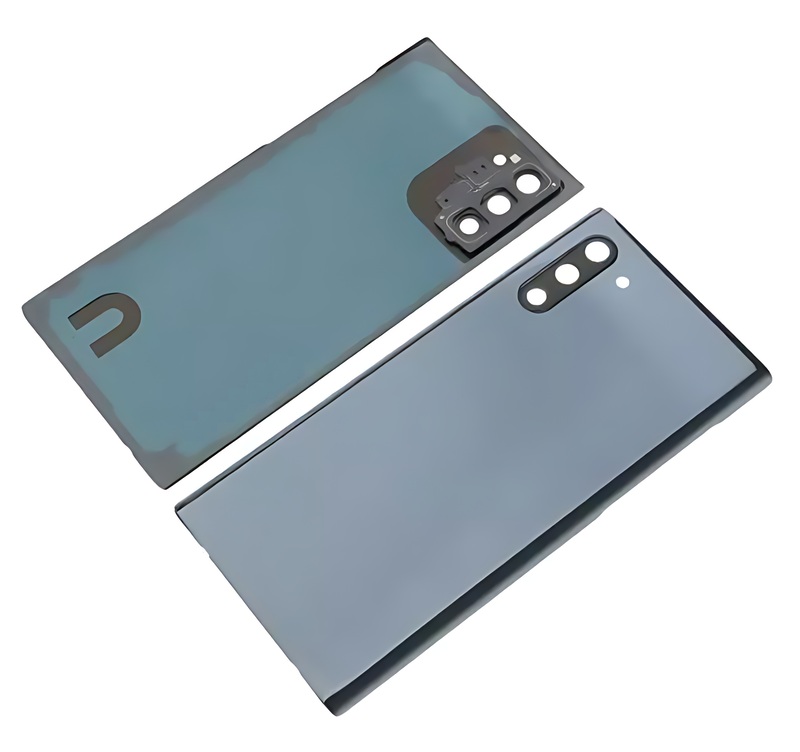 For Samsung Galaxy Note 10 , N970 - Replacement Battery Cover , Rear Panel With Camera Lens - Black