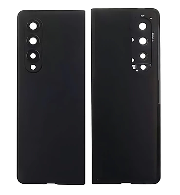 For Samsung Z Fold 3 , F926 - Replacement Battery Cover , Rear Panel With Camera Lens - Black