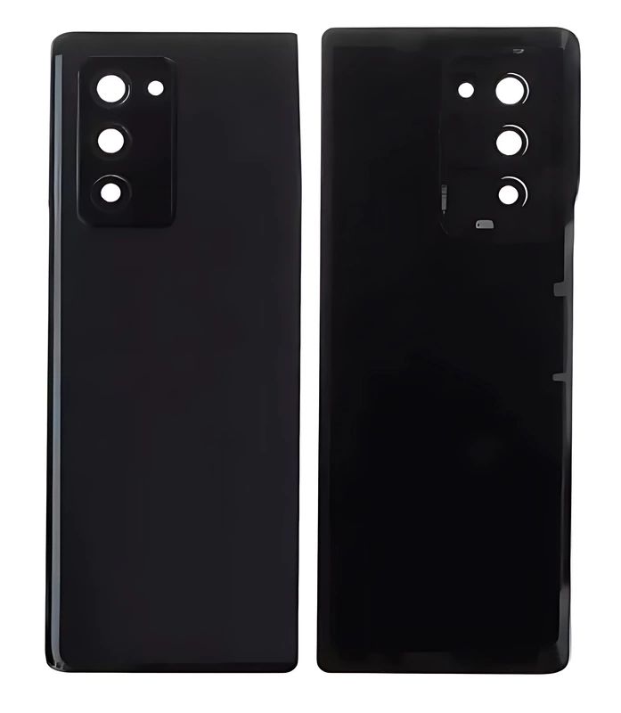Samsung Z Fold 2 , F916 - Replacement Battery Cover , Rear Panel With Camera Lens - Black
