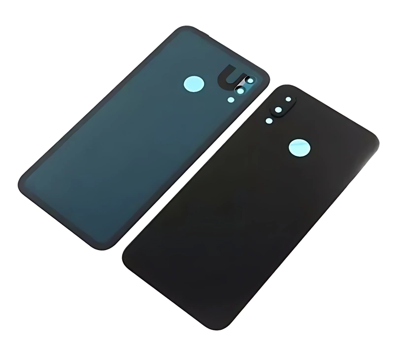 Huawei P20 Lite - Replacement Battery Cover , Rear Panel With Camera Lens - Black -