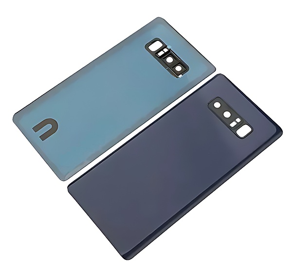 For Samsung Galaxy Note 8 , N950 - Replacement Battery Cover , Rear Panel With Camera Lens - Blue