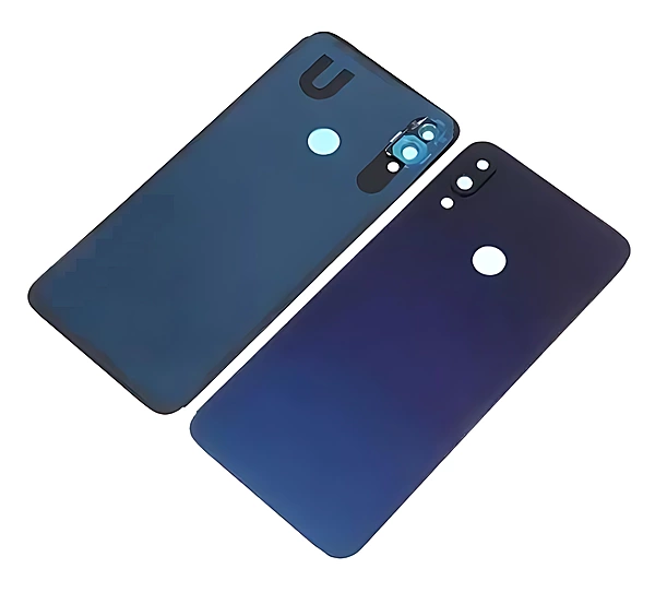 Xiaomi Redmi Note 7 - Replacement Battery Cover , Rear Panel With Camera Lens - Blue