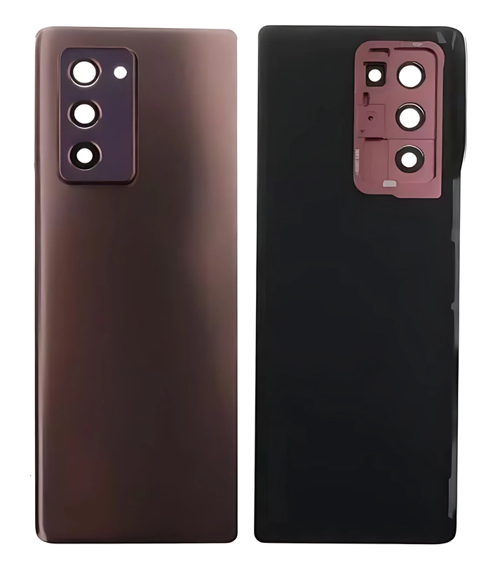 Samsung Z Fold 2 , F916 - Replacement Battery Cover , Rear Panel With Camera Lens - Gold