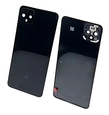 Genuine Google Pixel 4XL - Replacement Battery Cover , Rear Panel With Camera Lens - Just Black - Original (Grade C)