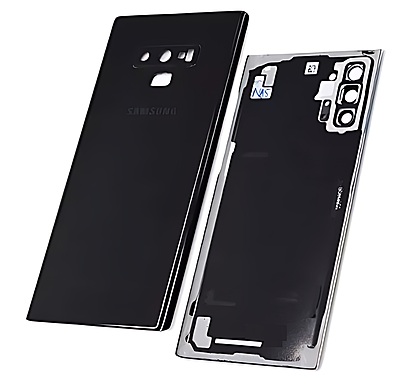 For Samsung Galaxy Note 9 , N960 - Replacement Battery Cover , Rear Panel With Camera Lens - Midnight Black - (Grade C)