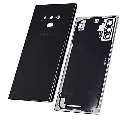 For Samsung Galaxy Note 9 , N960 - Replacement Battery Cover , Rear Panel With Camera Lens - Midnight Black - (Grade C)