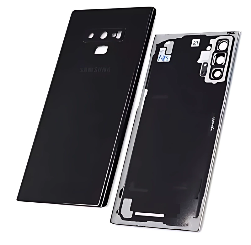 For Samsung Galaxy Note 9 , N960 - Replacement Battery Cover , Rear Panel With Camera Lens - Midnight Black - (Grade C)