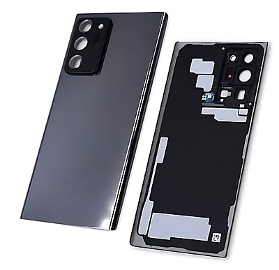 For Samsung Galaxy Note 20 Ultra , N985 - Replacement Battery Cover , Rear Panel With Camera Lens - Mystic Black - (Grade B)