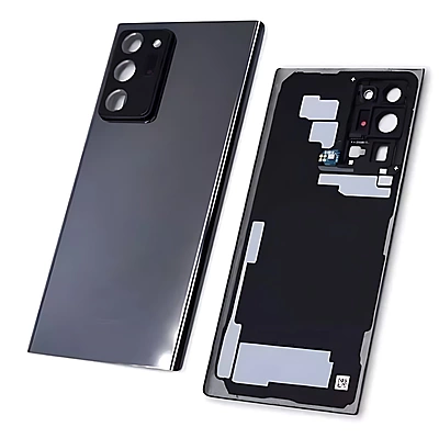 For Samsung Galaxy Note 20 Ultra , N985 - Replacement Battery Cover , Rear Panel With Camera Lens - Mystic Black - (Grade C)