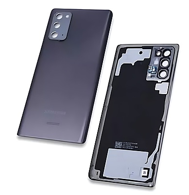 For Samsung Galaxy Note 20 5G , N981 - Replacement Battery Cover , Rear Panel With Camera Lens - Mystic Grey - (Grade C)