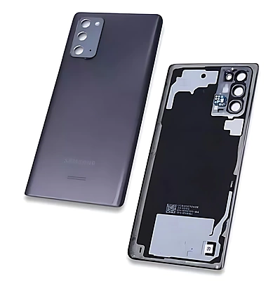 For Samsung Galaxy Note 20 5G , N981 - Replacement Battery Cover , Rear Panel With Camera Lens - Mystic Grey - (Grade C)