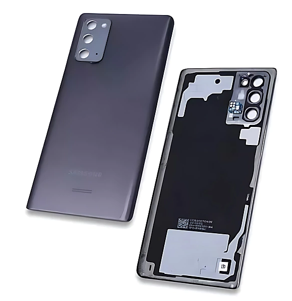 For Samsung Galaxy Note 20 5G , N981 - Replacement Battery Cover , Rear Panel With Camera Lens - Mystic Grey - (Grade C)