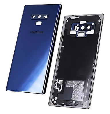 For Samsung Galaxy Note 9 , N960 - Replacement Battery Cover , Rear Panel With Camera Lens - Ocean Blue - (Grade C)