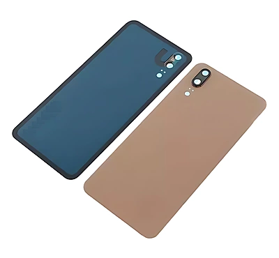 For Huawei P20 - Replacement Battery Cover , Rear Panel With Camera Lens - Pink