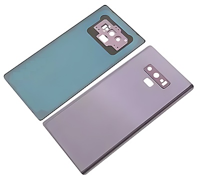 For Samsung Galaxy Note 9 , N960 - Replacement Battery Cover , Rear Panel With Camera Lens - Purple