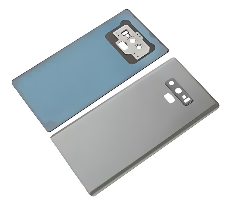 For Samsung Galaxy Note 9 , N960 - Replacement Battery Cover , Rear Panel With Camera Lens - Silver