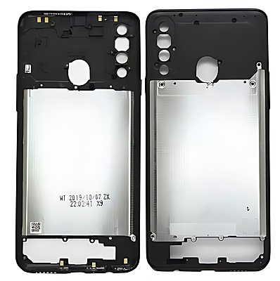 For Samsung Galaxy A20s , A207 - Replacement Battery Cover Chassis With Buttons
