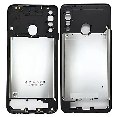 For Samsung Galaxy A20s , A207 - Replacement Battery Cover Chassis With Buttons