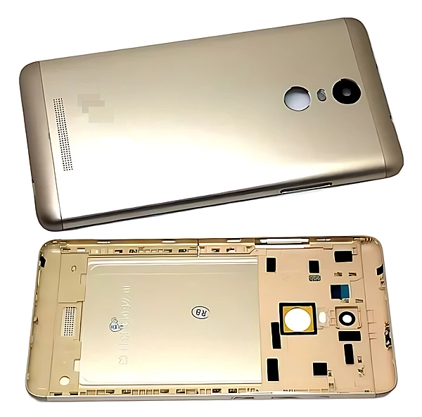 Genuine Xiaomi Redmi Note 3 - Replacement Battery Cover With Buttons - Version 2 - Gold - Original