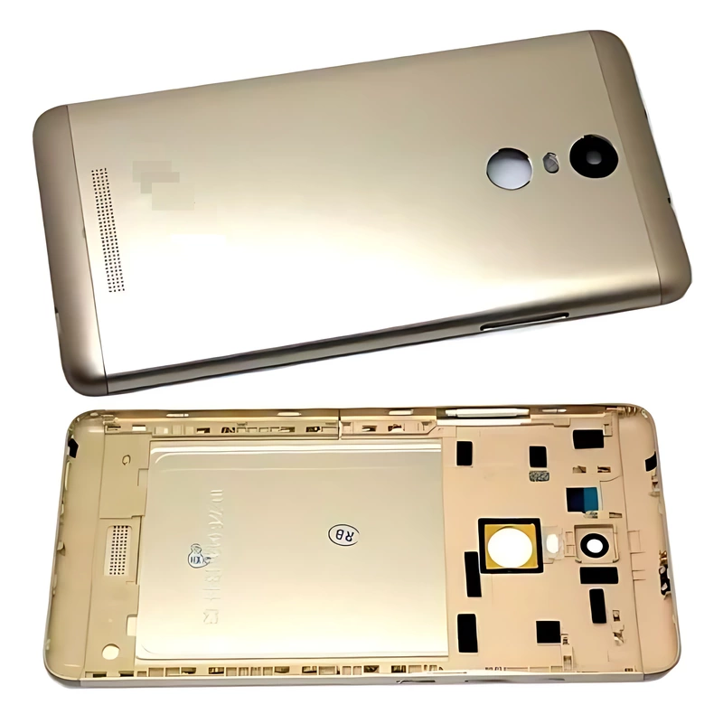 Genuine Xiaomi Redmi Note 3 - Replacement Battery Cover With Buttons - Version 2 - Gold - Original