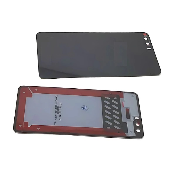 Genuine Honor 6 Plus - Replacement Battery Cover With Camera Lens And Adhesive - Black - Original