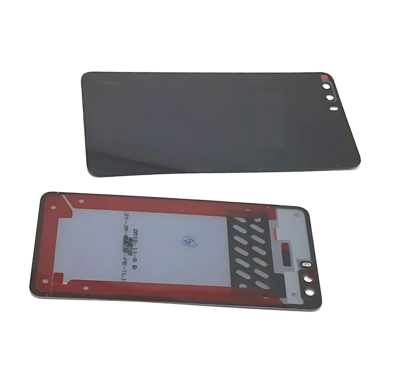 Genuine Honor 6 Plus - Replacement Battery Cover With Camera Lens And Adhesive - Black - Original