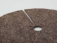 Baumscheibe aus 100 % Wolle