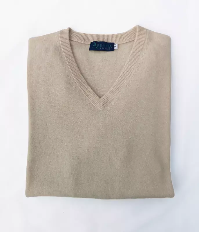 Col V - Homme - M - Beige
