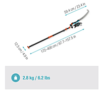 StarCut Pro L Set, Baum- und Strauchschneider, mit Säge und Adapter