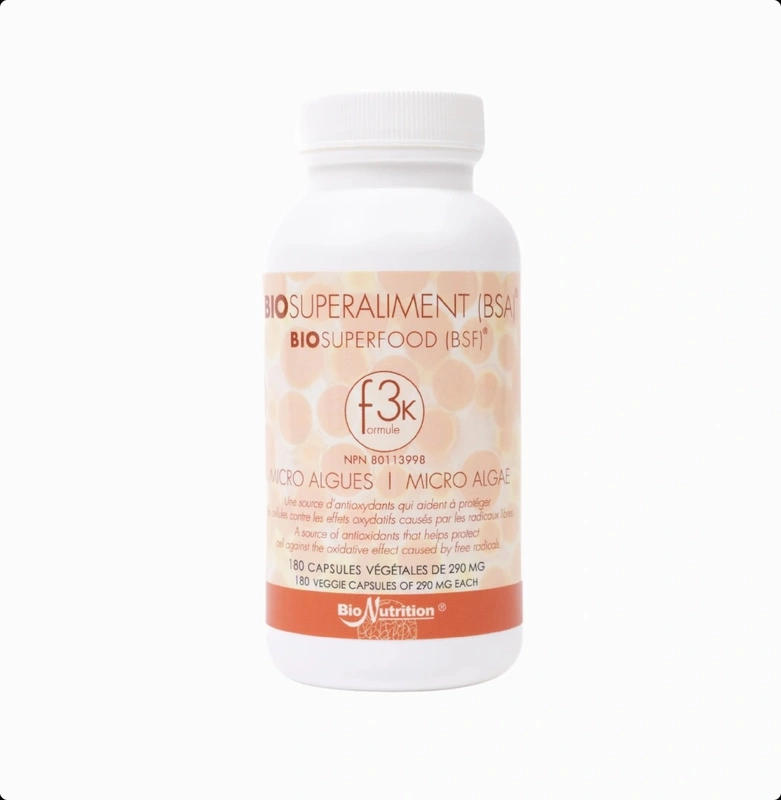 BIOSUPERFOOD F3K-180 BIO ALGEN KAPSELN