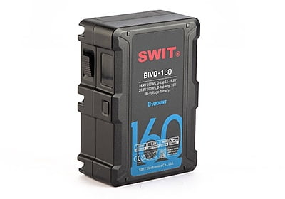 BIVO-160 | 160Wh 14V/28V 200W High Load B-Mount Battery with OLED and powerful 2xD-taps BIVO-160 | 160Wh 14V/28V 200W High Load B-Mount Battery with OLED and powerful 2xD-taps