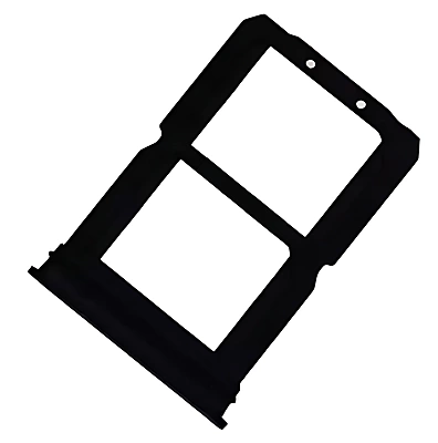 Genuine OnePlus 6 - Replacement SIM Card Tray - Black Gloss - Authorised