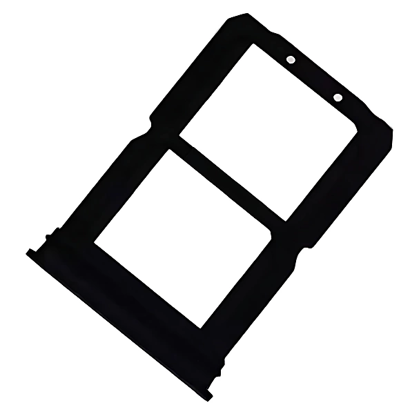 Genuine OnePlus 6 - Replacement SIM Card Tray - Black Gloss - Authorised