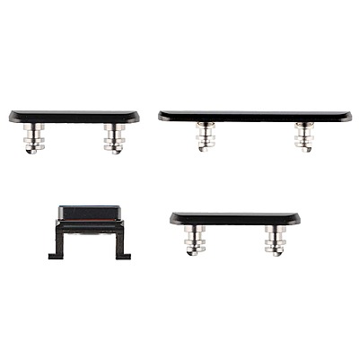 iPhone X - Replacement Buttons Set - Black