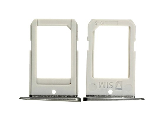 For Samsung Galaxy S6 Edge - Replacement SIM Card Tray - Black