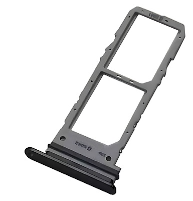 For Samsung Galaxy Note 10 - Replacement Dual SIM Card Tray - Black